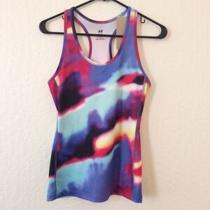 H&M multi-color workout tank top